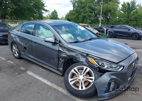 2019 Hyundai Sonata Sport из США, поврежденный, VIN 5NPE34AFXKH730981